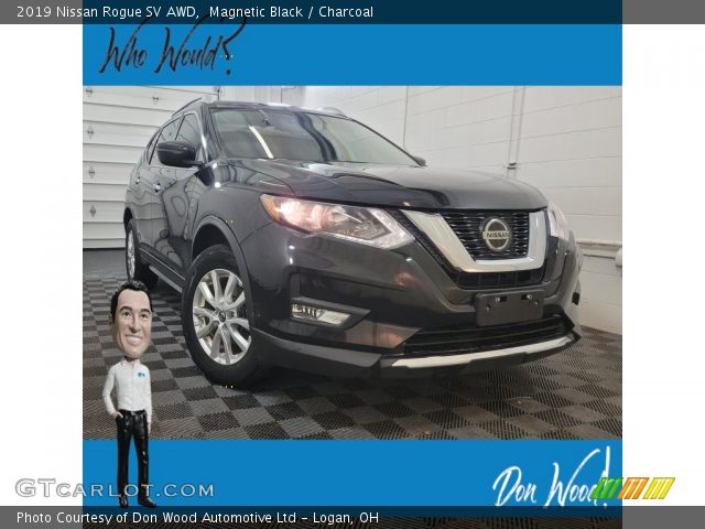 2019 Nissan Rogue SV AWD in Magnetic Black