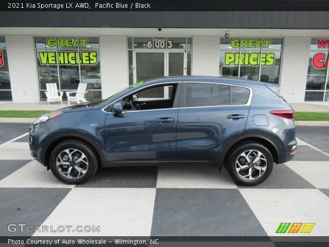 2021 Kia Sportage LX AWD in Pacific Blue