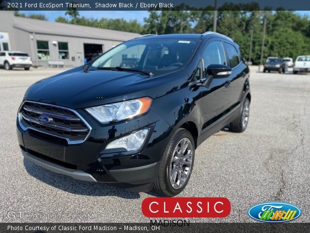 2021 Ford EcoSport Titanium in Shadow Black