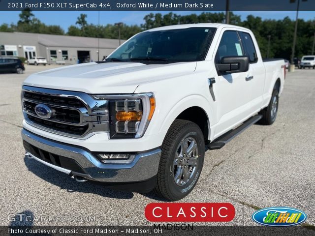 2021 Ford F150 XLT SuperCab 4x4 in Oxford White