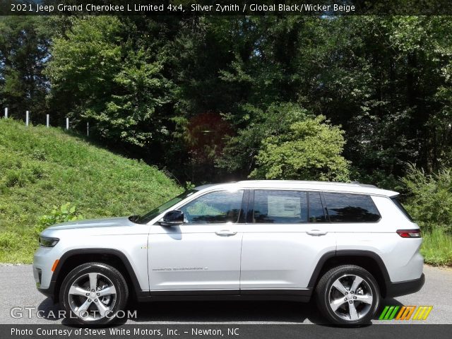 2021 Jeep Grand Cherokee L Limited 4x4 in Silver Zynith
