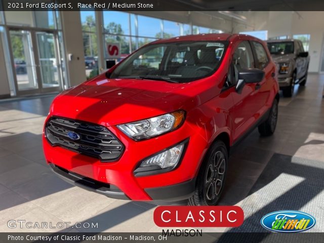 2021 Ford EcoSport S in Race Red