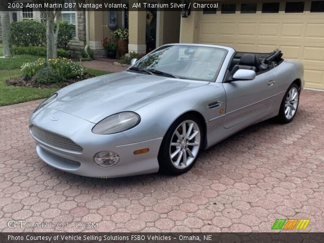 2002 Aston Martin DB7 Vantage Volante in AM Titanium Silver