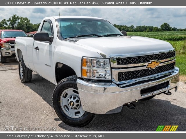 2014 Chevrolet Silverado 2500HD WT Regular Cab 4x4 in Summit White