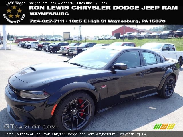 2021 Dodge Charger Scat Pack Widebody in Pitch Black