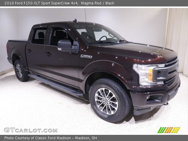 2019 Ford F150 XLT Sport SuperCrew 4x4 in Magma Red
