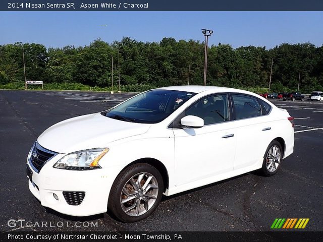 2014 Nissan Sentra SR in Aspen White