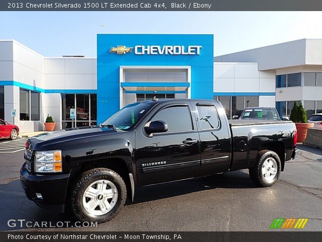 2013 Chevrolet Silverado 1500 LT Extended Cab 4x4 in Black