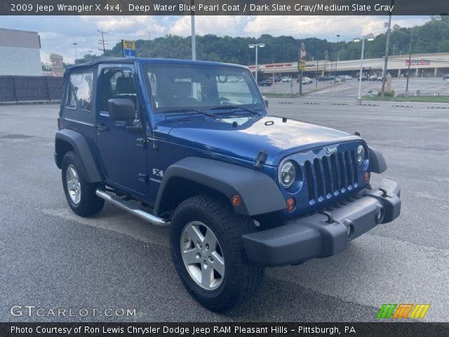 2009 Jeep Wrangler X 4x4 in Deep Water Blue Pearl Coat