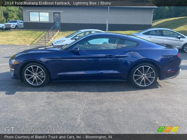 2018 Ford Mustang EcoBoost Fastback in Lightning Blue