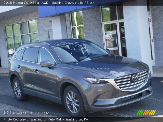 2018 Mazda CX-9 Sport AWD in Machine Gray Metallic