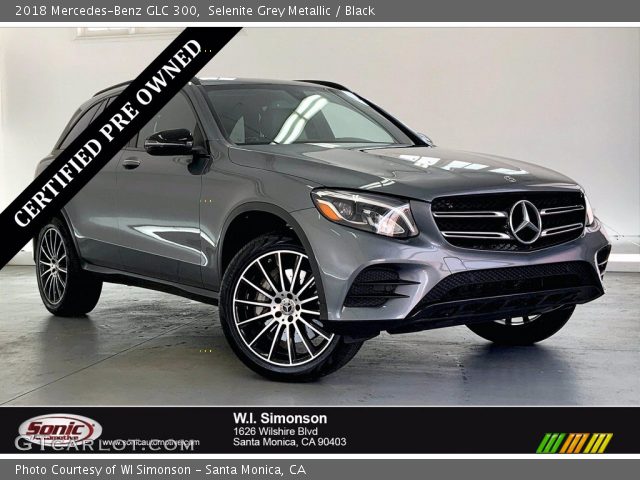 2018 Mercedes-Benz GLC 300 in Selenite Grey Metallic
