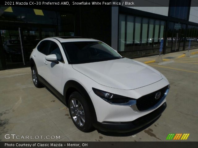 2021 Mazda CX-30 Preferred AWD in Snowflake White Pearl Mica