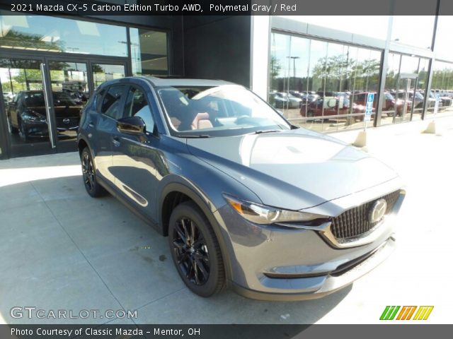 2021 Mazda CX-5 Carbon Edition Turbo AWD in Polymetal Gray