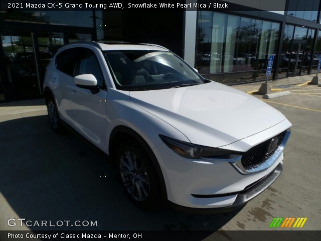 2021 Mazda CX-5 Grand Touring AWD in Snowflake White Pearl Mica