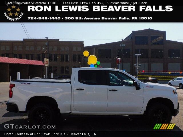 2020 Chevrolet Silverado 1500 LT Trail Boss Crew Cab 4x4 in Summit White