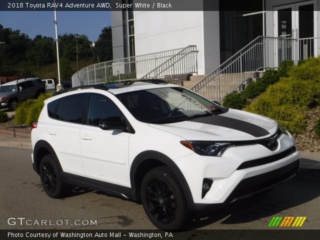 2018 Toyota RAV4 Adventure AWD in Super White