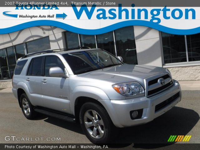 2007 Toyota 4Runner Limited 4x4 in Titanium Metallic