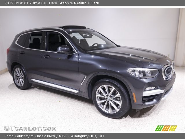 2019 BMW X3 xDrive30i in Dark Graphite Metallic