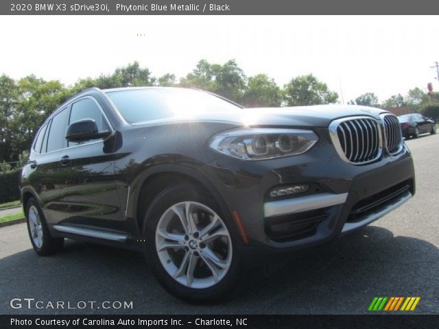2020 BMW X3 sDrive30i in Phytonic Blue Metallic