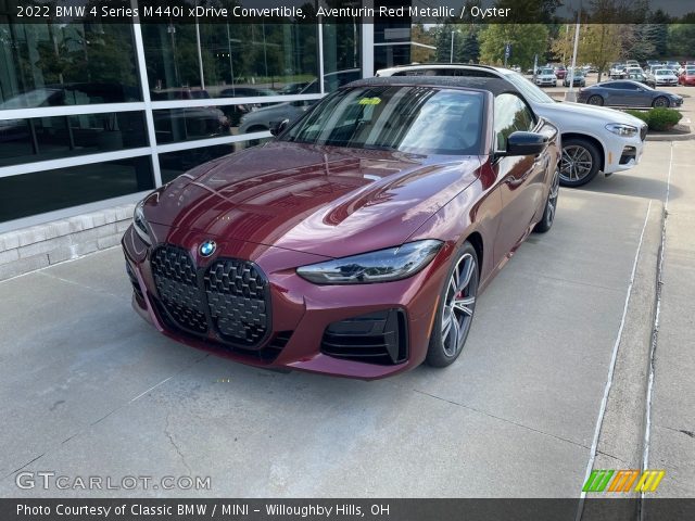 2022 BMW 4 Series M440i xDrive Convertible in Aventurin Red Metallic