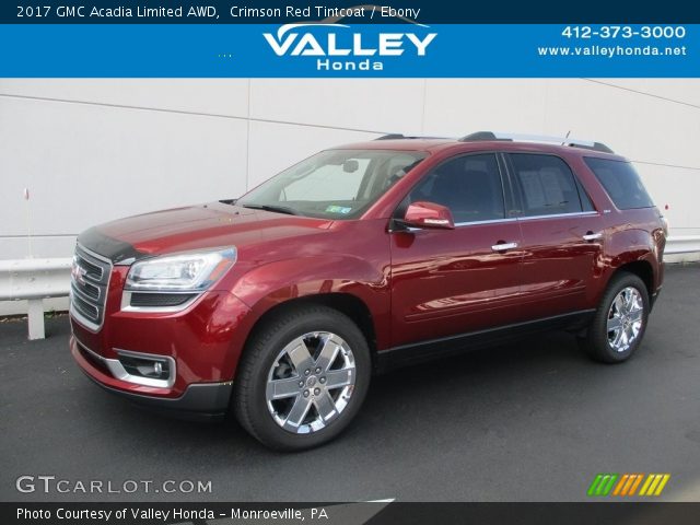 2017 GMC Acadia Limited AWD in Crimson Red Tintcoat