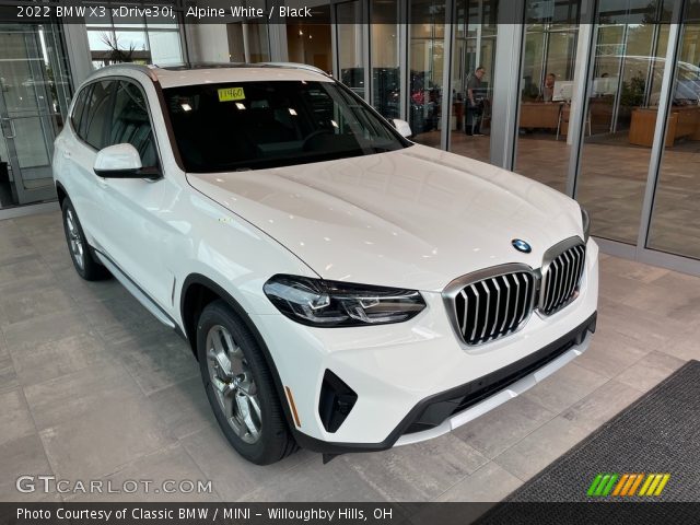 2022 BMW X3 xDrive30i in Alpine White