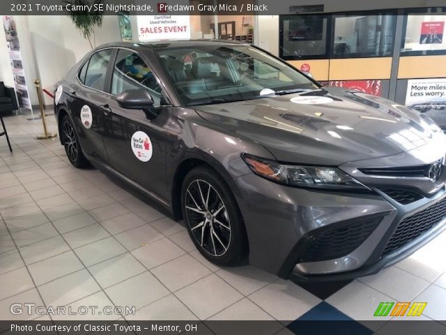 2021 Toyota Camry SE Nightshade in Predawn Gray Mica
