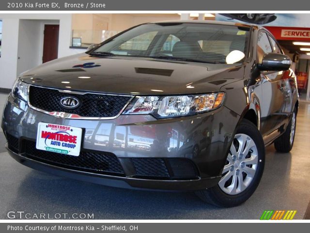 2010 Kia Forte EX in Bronze