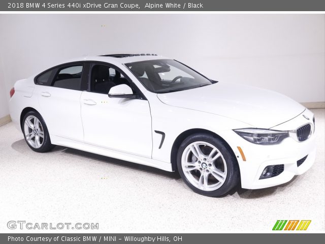 2018 BMW 4 Series 440i xDrive Gran Coupe in Alpine White