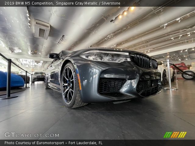 2019 BMW M5 Competition in Singapore Gray Metallic