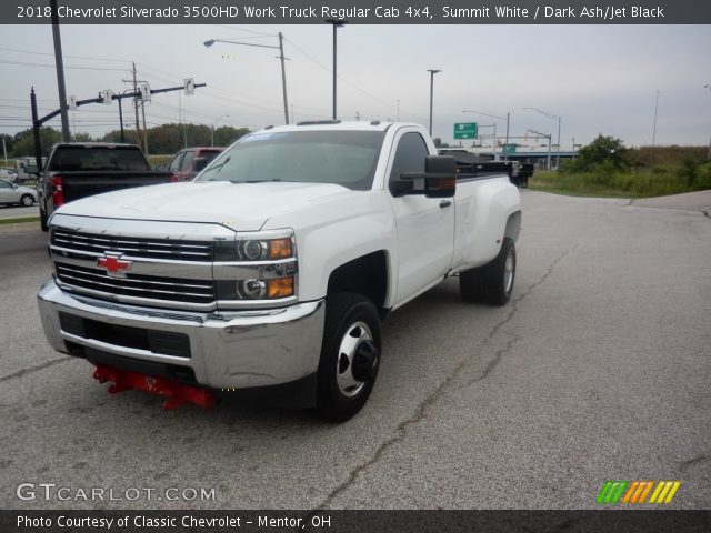 2018 Chevrolet Silverado 3500HD Work Truck Regular Cab 4x4 in Summit White