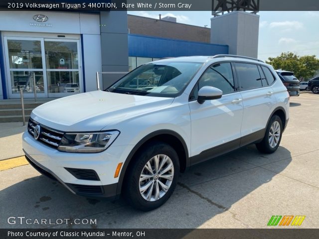 2019 Volkswagen Tiguan S 4MOTION in Pure White