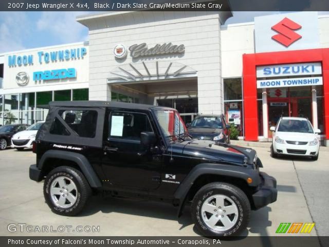 2007 Jeep Wrangler X 4x4 in Black