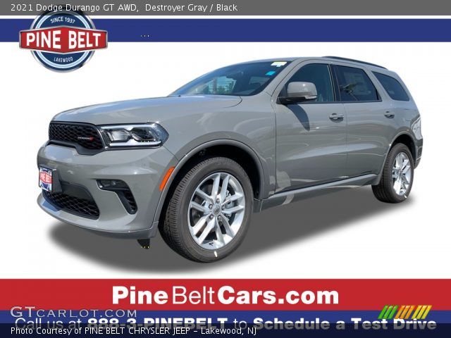 2021 Dodge Durango GT AWD in Destroyer Gray