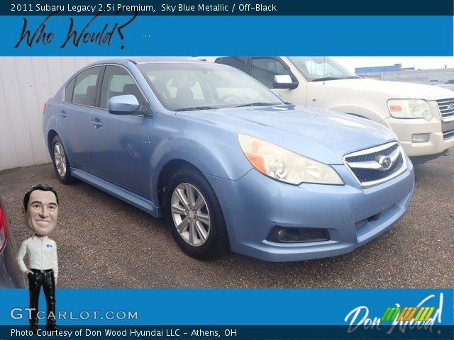 2011 Subaru Legacy 2.5i Premium in Sky Blue Metallic