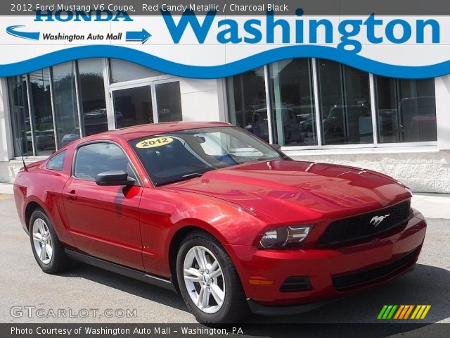 2012 Ford Mustang V6 Coupe in Red Candy Metallic