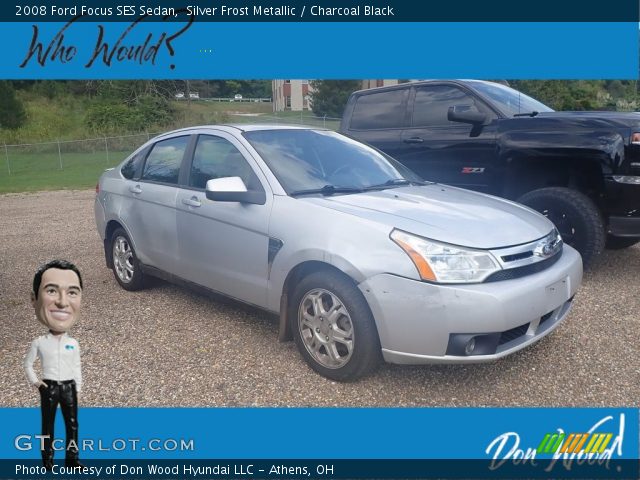 2008 Ford Focus SES Sedan in Silver Frost Metallic