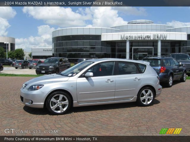 2004 Mazda MAZDA3 s Hatchback in Sunlight Silver Mica