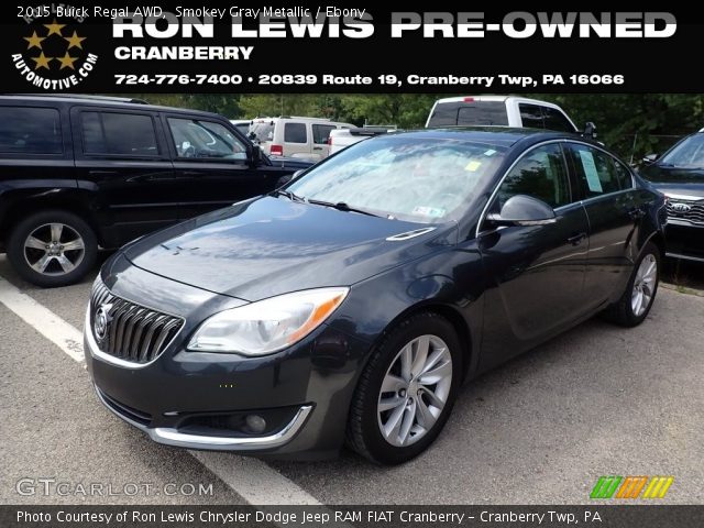 2015 Buick Regal AWD in Smokey Gray Metallic