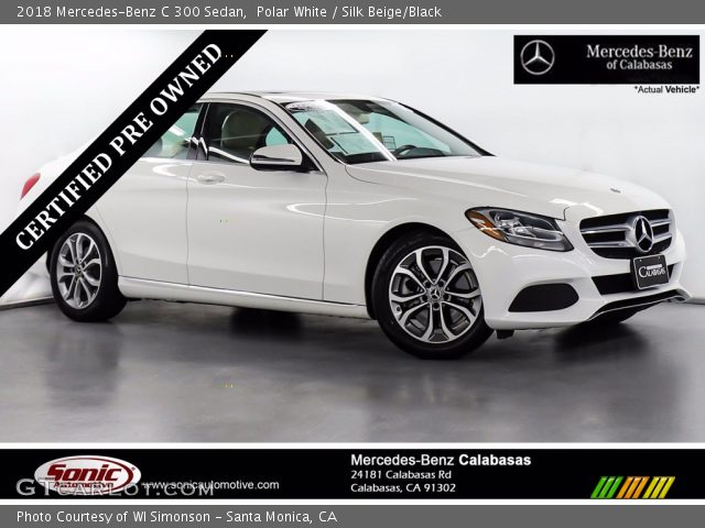 2018 Mercedes-Benz C 300 Sedan in Polar White