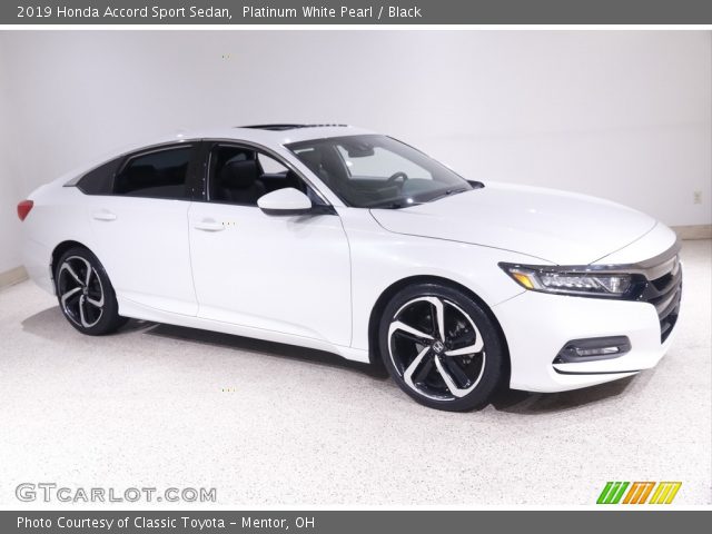 2019 Honda Accord Sport Sedan in Platinum White Pearl