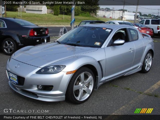 2005 Mazda RX-8 Sport in Sunlight Silver Metallic