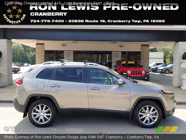 2018 Jeep Cherokee Limited 4x4 in Light Brownstone Pearl