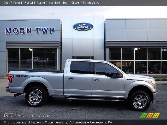 2017 Ford F150 XLT SuperCrew 4x4 in Ingot Silver