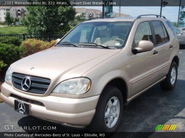 2001 Mercedes-Benz ML 320 4Matic in Desert Silver Metallic