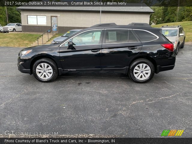 2017 Subaru Outback 2.5i Premium in Crystal Black Silica