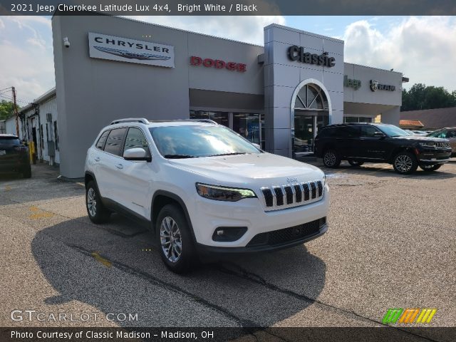 2021 Jeep Cherokee Latitude Lux 4x4 in Bright White