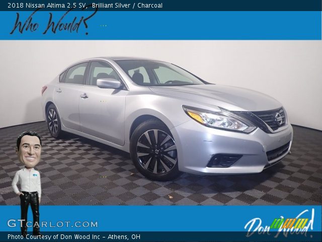 2018 Nissan Altima 2.5 SV in Brilliant Silver