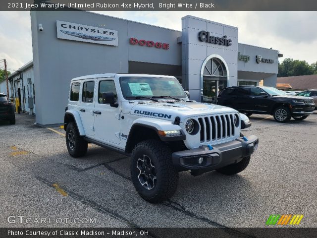 2021 Jeep Wrangler Unlimited Rubicon 4xe Hybrid in Bright White